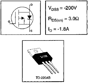 IRF9610, HEXFET® Power MOSFET